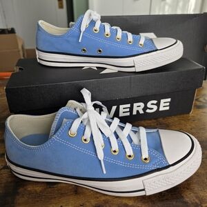 Converse Unisex Open Sky White/Gold 9W 7M Sneakers A14990F